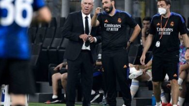 دافيد أنشيلوتي - كارلو أنشيلوتي - ريال مدريد (المصدر:Gettyimages)