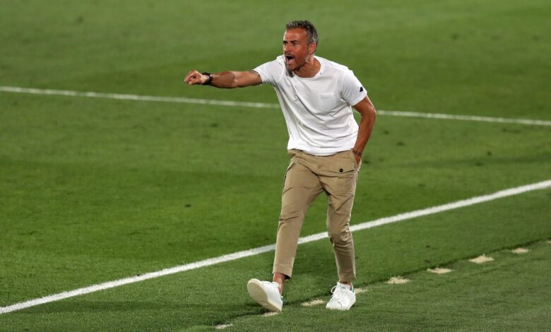 لويس إنريكي - باريس سان جيرمان (المصدر:Gettyimages)