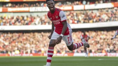 بوكايو ساكا - أرسنال (المصدر:Gettyimages)