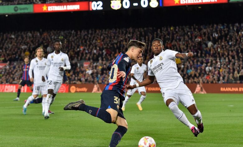 ألابا - جافي -برشلونة - ريال مدريد