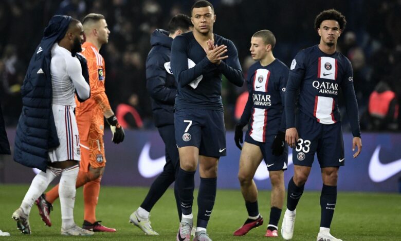 باريس سان جيرمان - مبابي