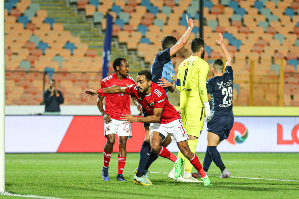 الأهلي ضد بيراميدز (تصوير: مصطفى الشحات)