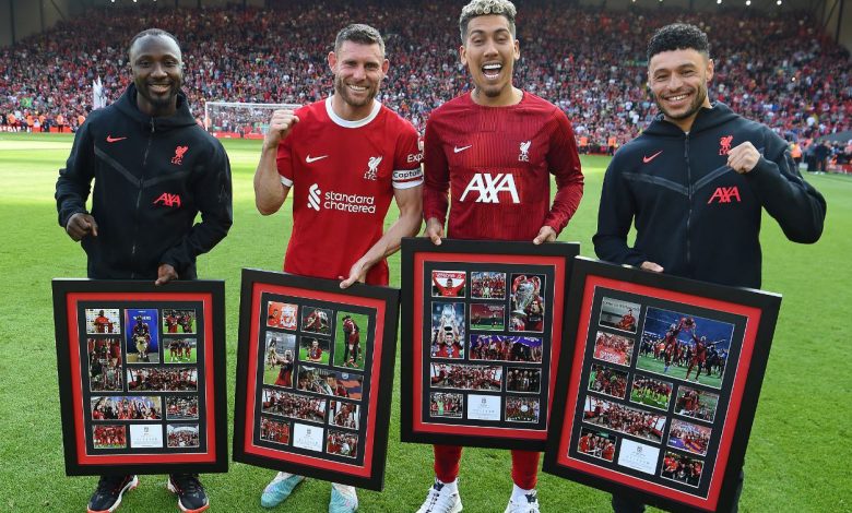 تشامبرلين - فيرمينو - ميلنر - نابي كيتا (ليفربول) - المصدر:Gettyimages