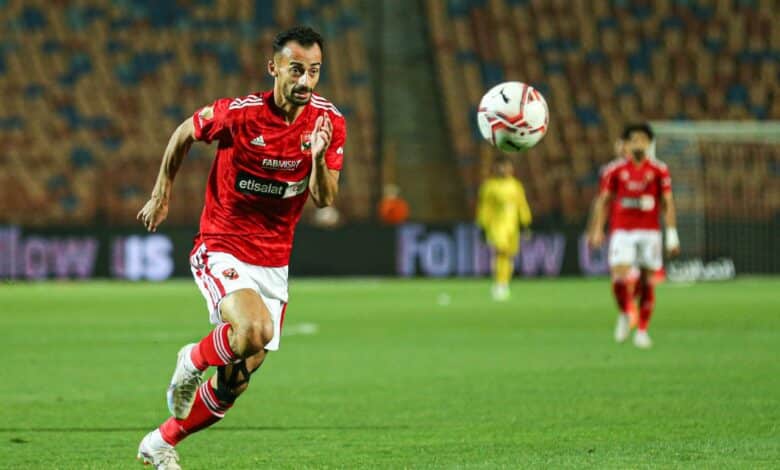 أحمد عبد القادر - الأهلي المصري (تصوير: مصطفى الشحات)