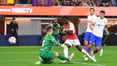 بوكايو ساكا - تير شتيجن - أرسنال ضد برشلونة