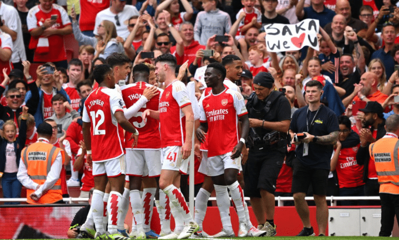أرسنال ضد نوتنجهام (المصدر:Gettyimages)