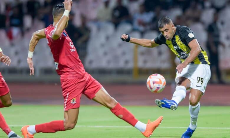 عبد الرازق حمد الله - اتحاد جدة ضد الوحدة (المصدر:gettyimages)
