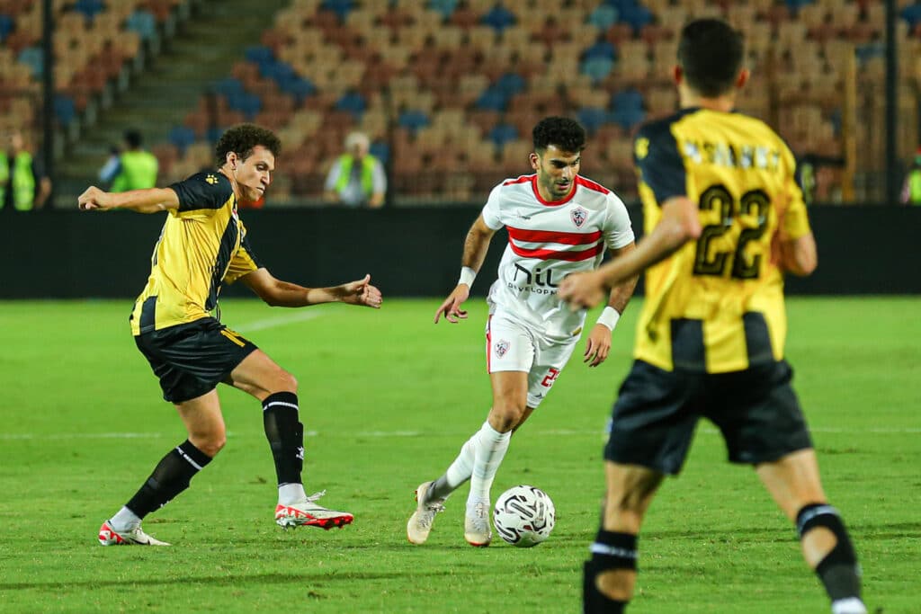 أحمد سيد زيزو - الزمالك ضد المقاولون العرب (تصوير: مصطفى الشحات)