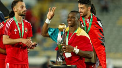 أليو ديانج - الأهلي - تصوير: عمر ناصيري