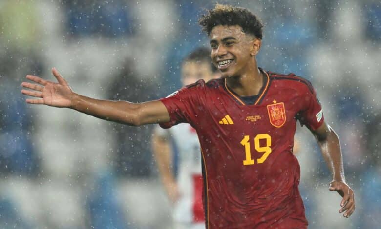 لامين يامال - منتخب إسبانيا - تصفيات يورو 2024 (المصدر:Gettyimages)