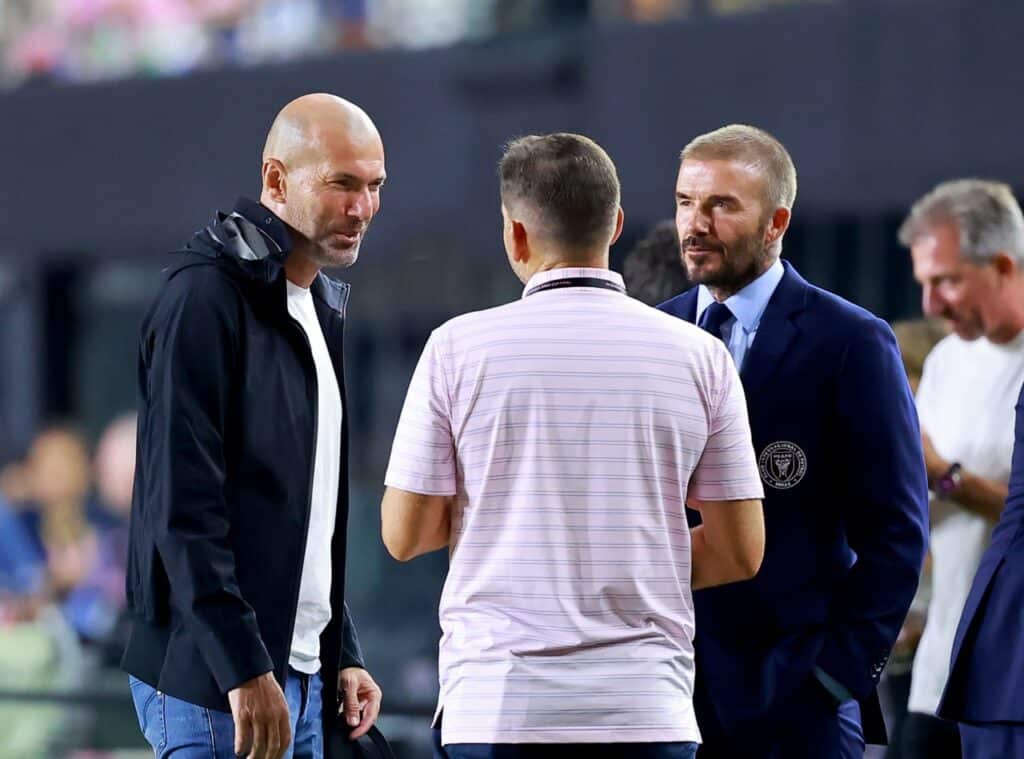 ديفيد بيكهام - زين الدين زيدان