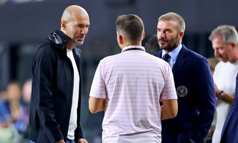 ديفيد بيكهام - زين الدين زيدان