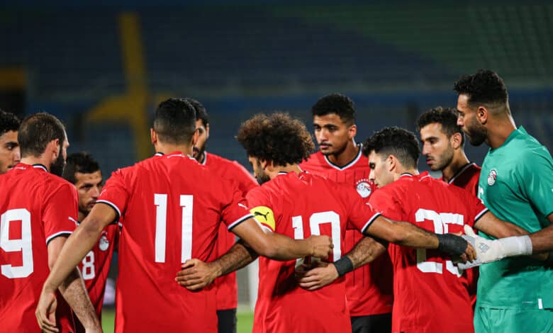 منتخب مصر ضد جيبوتي (تصوير: مصطفى الشحات)