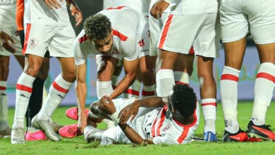 تشكيل الزمالك (تصوير: مصطفى الشحات)