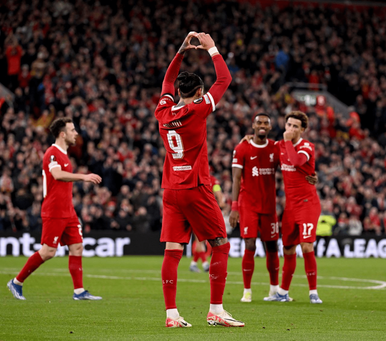 نتيجة مباراة ليفربول ضد تولوز في الدوري الأوروبي.. الريدز يتفوق بخماسية