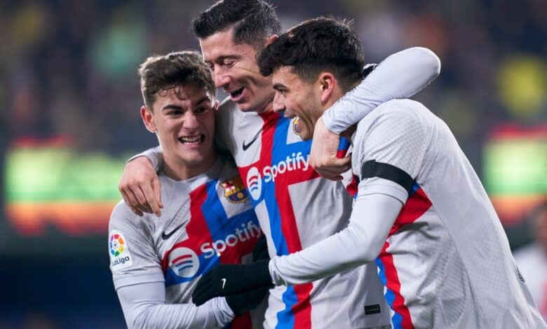 جافي - بيدري - تشكيل برشلونة (المصدر:Gettyimages)