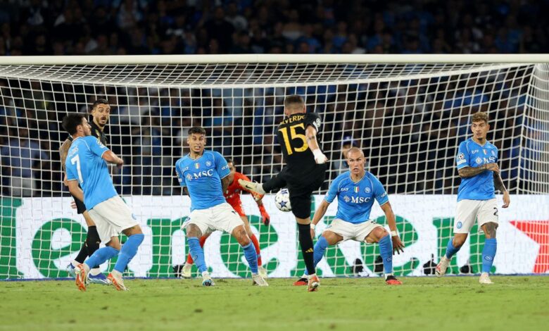 معلق مباراة ريال مدريد ضد نابولي