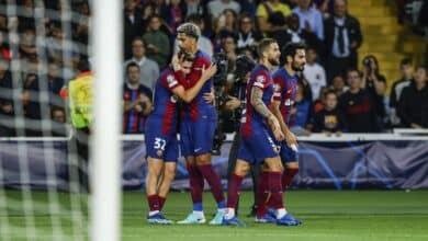 تشكيل برشلونة (المصدر:Gettyimages)