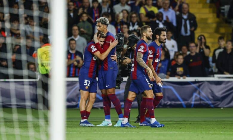 تشكيل برشلونة (المصدر:Gettyimages)