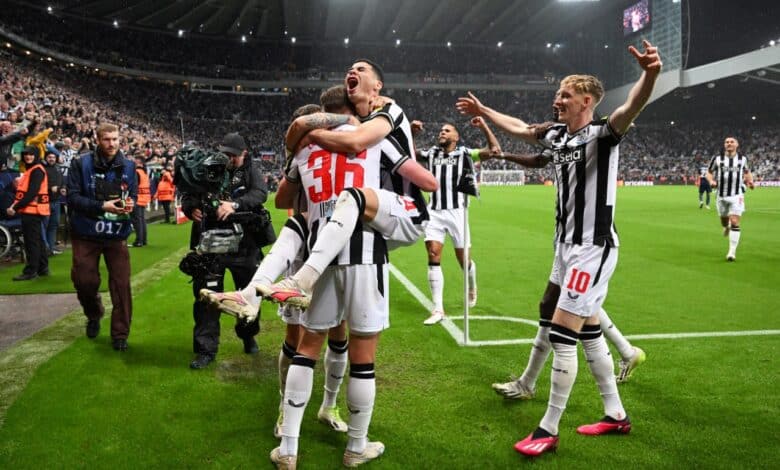 نيوكاسل - باريس سان جيرمان