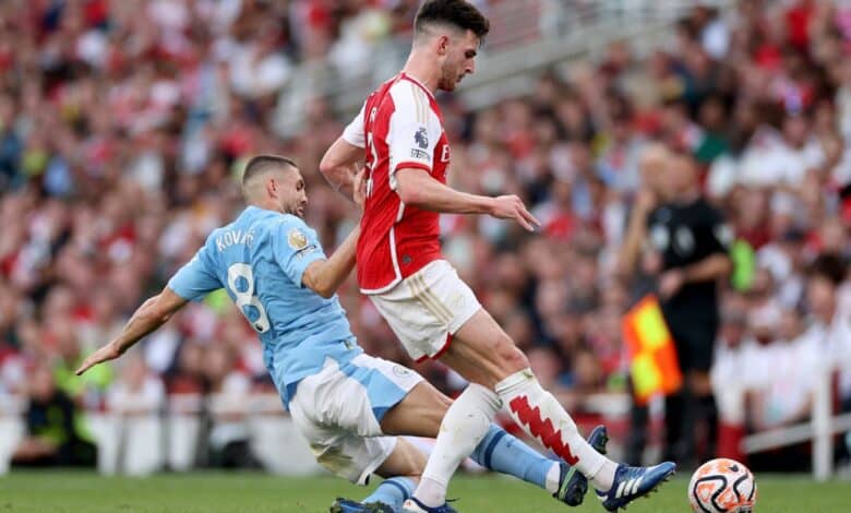 آرسنال ضد مانشستر سيتي