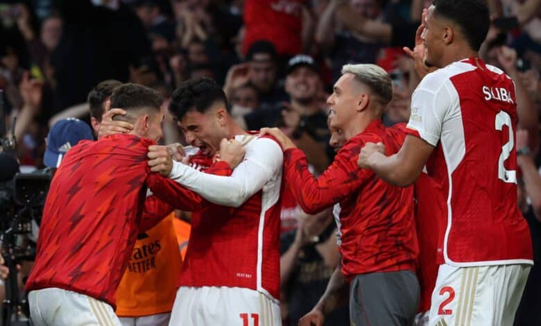 أرينال ضد مانشستر سيتي - الدوري الإنجليزي (المصدر:Gettyimages)