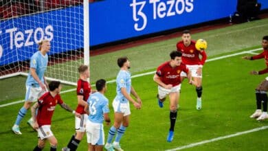 مانشستر سيتي ضد مانشستر يونايتد