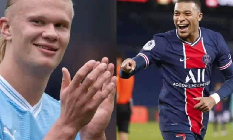 مبابي وهالاند