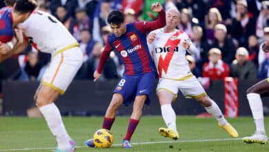 تاريخ مواجهات برشلونة ورايو فاييكانو