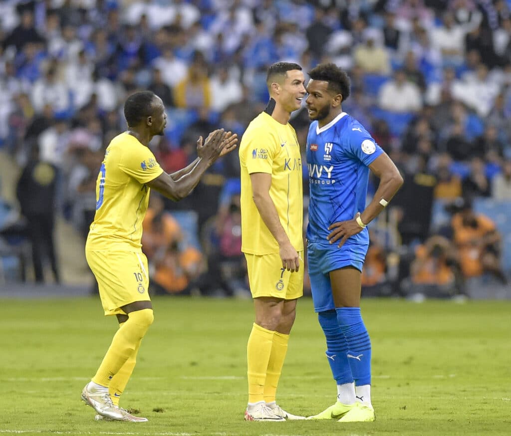 الهلال ضد النصر - كريستيانو رونالدو - علي البليهي - ساديو ماني