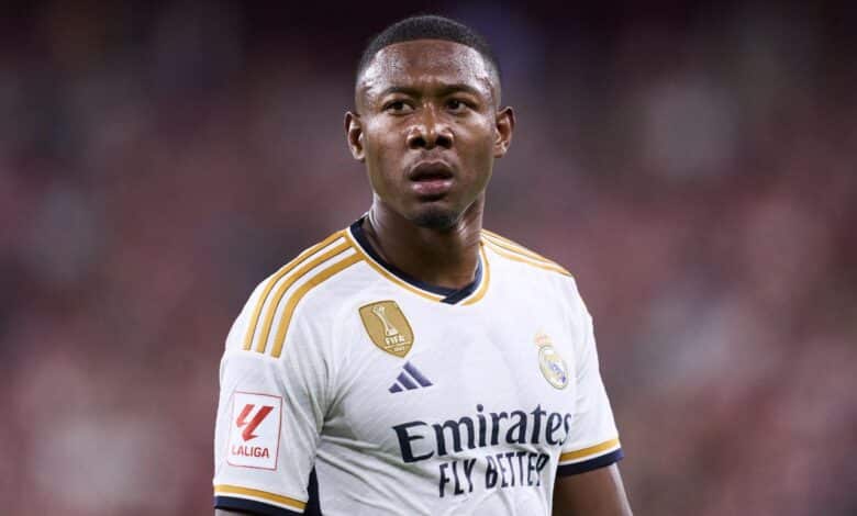 دافيد ألابا - ريال مدريد (المصدر:Gettyimages)