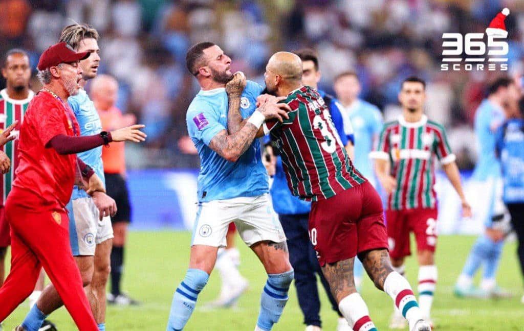 فيليبي ميلو - كايل ووكر - فلومينينسي - مانشستر سيتي