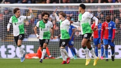 تشكيل ليفربول ضد كريستال بالاس