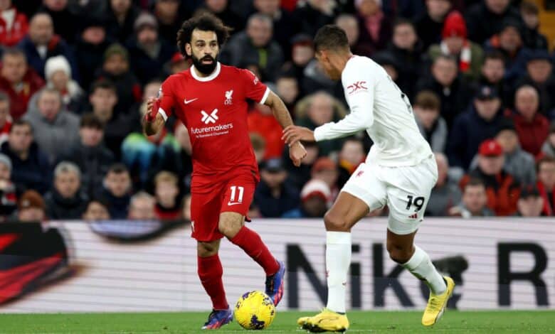 موعد مباراة ليفربول ومانشستر يونايتد