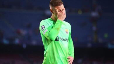 مارك أندريه تيرشتيجن - برشلونة (المصدر:Gettyimages)