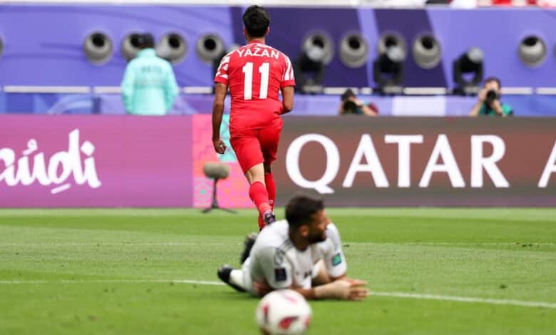 يزن النعيمات - منتخب الأردن - (المصدر:Gettyimages)
