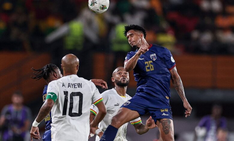 أندريه أيو - منتخب غانا ضد الرأس الأخضر