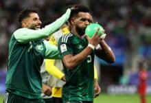 علي البليهي - منتخب السعودية ضد عمان