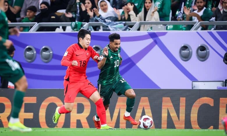منتخب السعودية ضد كوريا الجنوبية