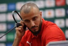 رومان سايس - منتخب المغرب (تصوير: عمر الناصيري)