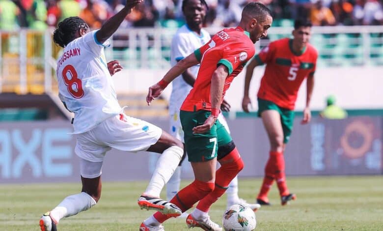 المغرب ضد الكونغو