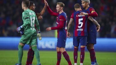 نتيجة مباراة برشلونة ضد خيتافي