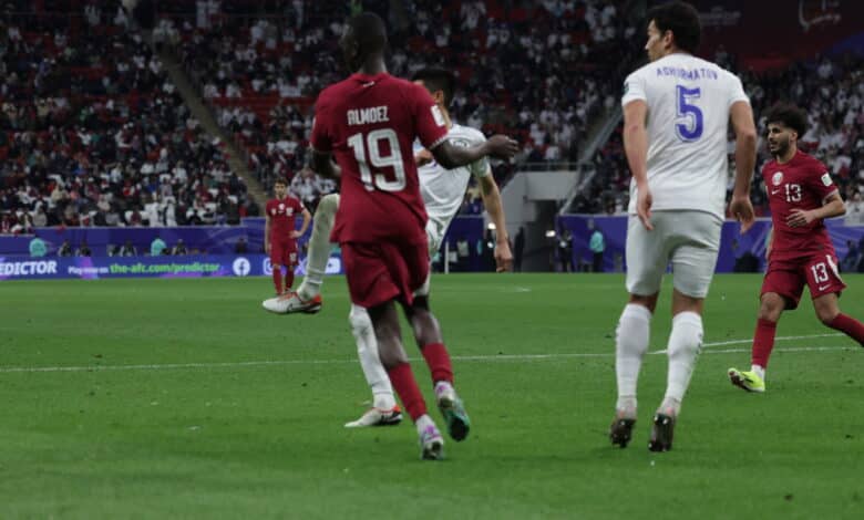 أهداف مباراة قطر ضد إيران