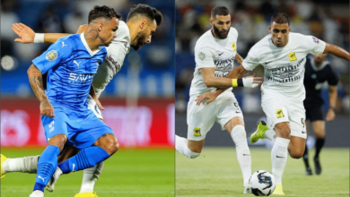 مباراة الاتحاد ضد الهلال