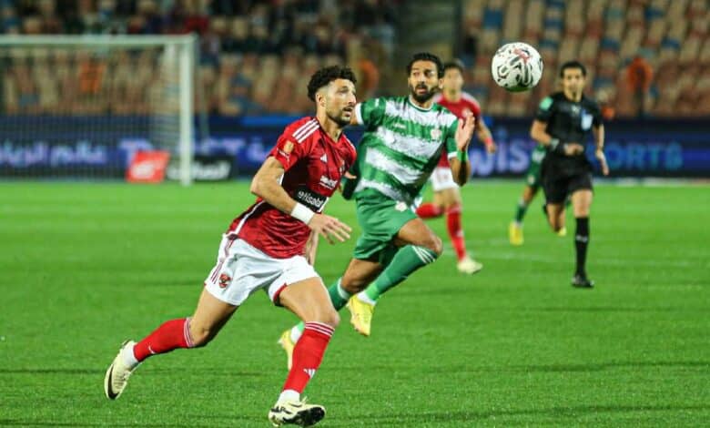 الأهلي ضد بلدية المحلة