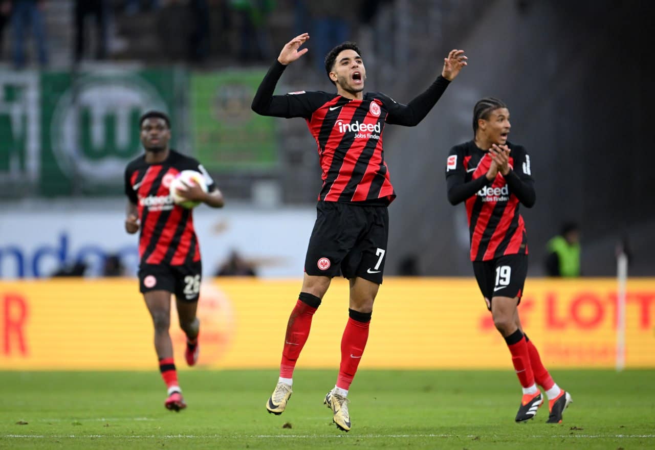 عمر مرموش يقود آينتراخت فرانكفورت للتعادل مع فولفسبورج في الدوري