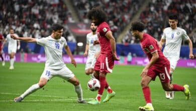 قطر ضد أوزبكستان - (المصدر: photos.the-afc)
