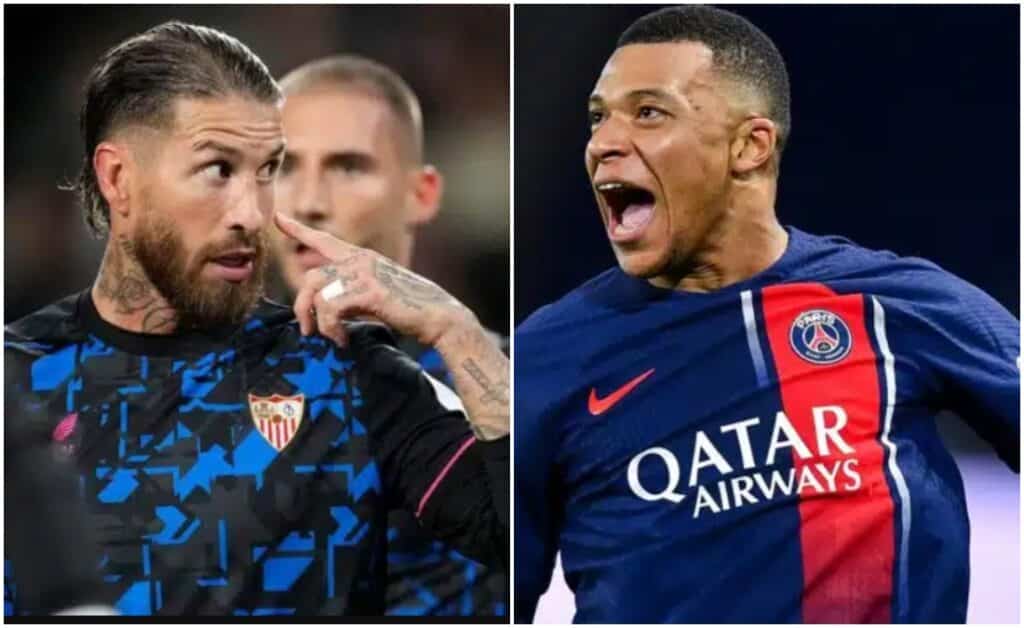 كيليان مبابي - سيرجيو راموس