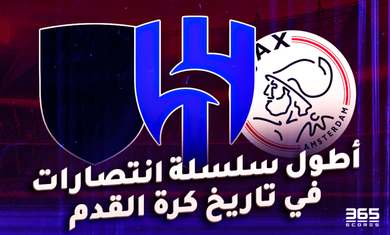 أطول سلسلة انتصارات متتالية