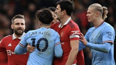 تاريخ مواجهات مانشستر يونايتد ومانشستر سيتي